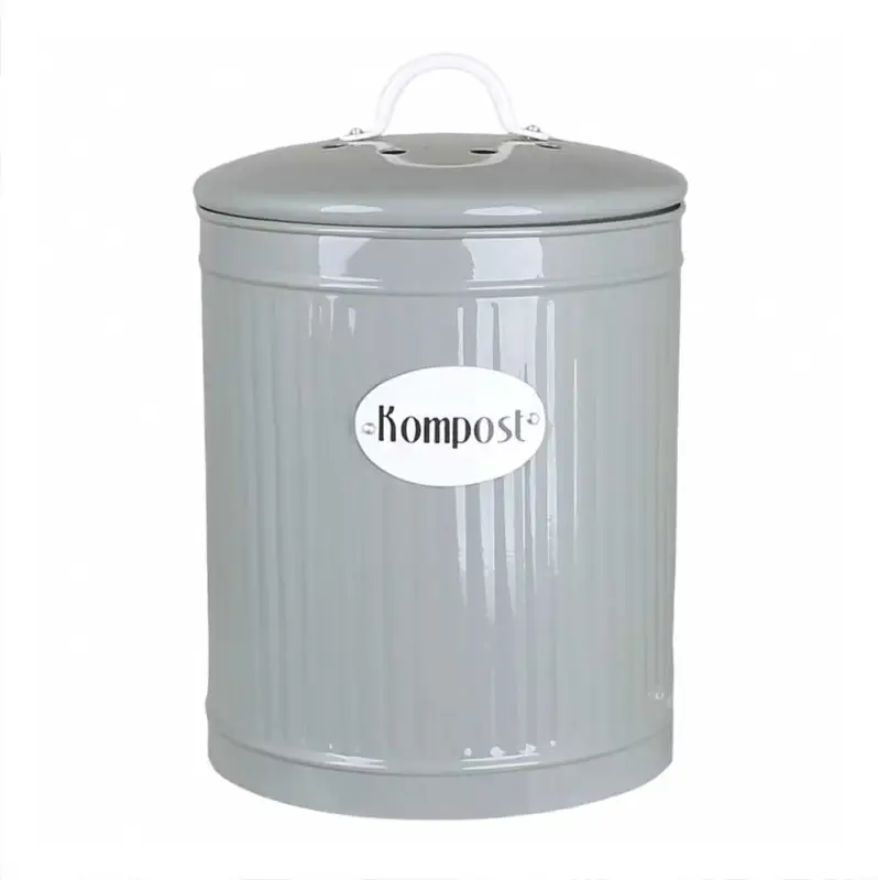 Trygg betalning Retro kompostburk - Grön