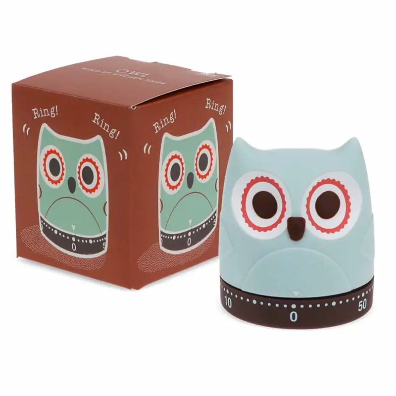 Handla nu Kökstimer Wind up Owl