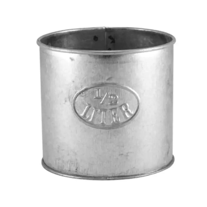 Gammaldags decilitermått 1/2 liter risnedsättning