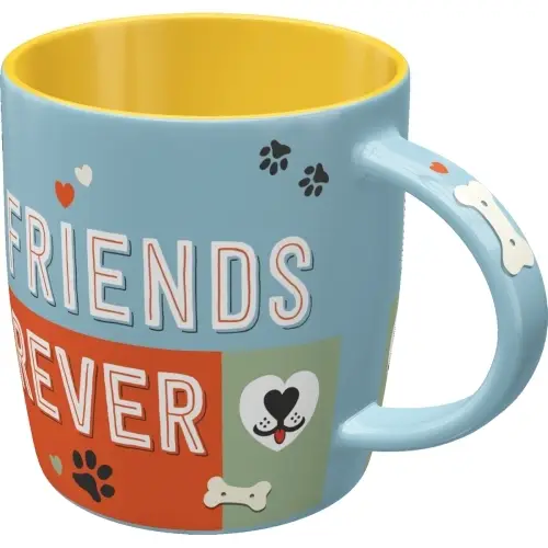 Retromugg friends forever Kampanjpris