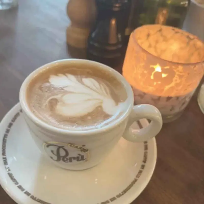 Peru cappuccinokopp 6 pack med fat Lågt pris