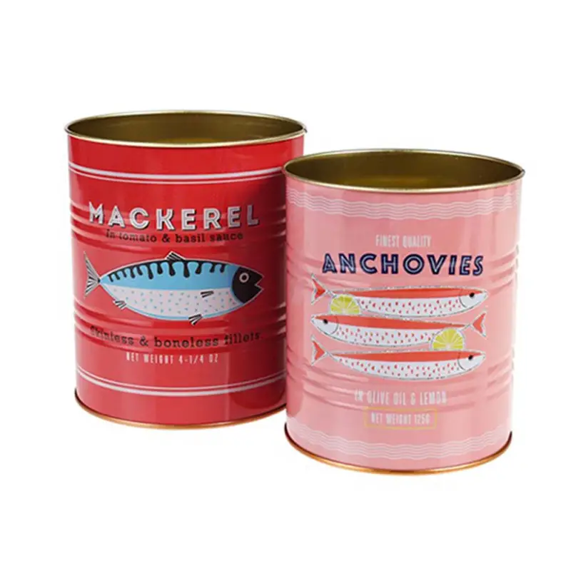 Begränsat antal Kruka / plåtburk 2 pack Fish