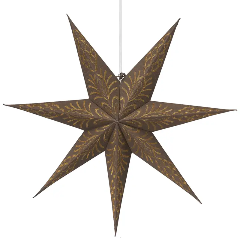 Celeste Star Brun/Guld 60 cm - Pr Home Sista chansen