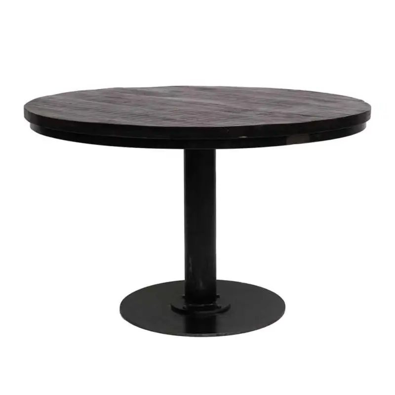 Jack svart runt Matbord 120 cm Trademark Living Kundfavorit