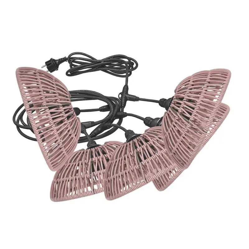 Flex out Outdoor ljusslinga inkl Hue 20 cm lampskärm Rosa - Pr Home Nyhet