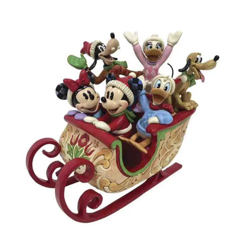 Disney Figur Kalle och kompisarna i släden Endast denna vecka