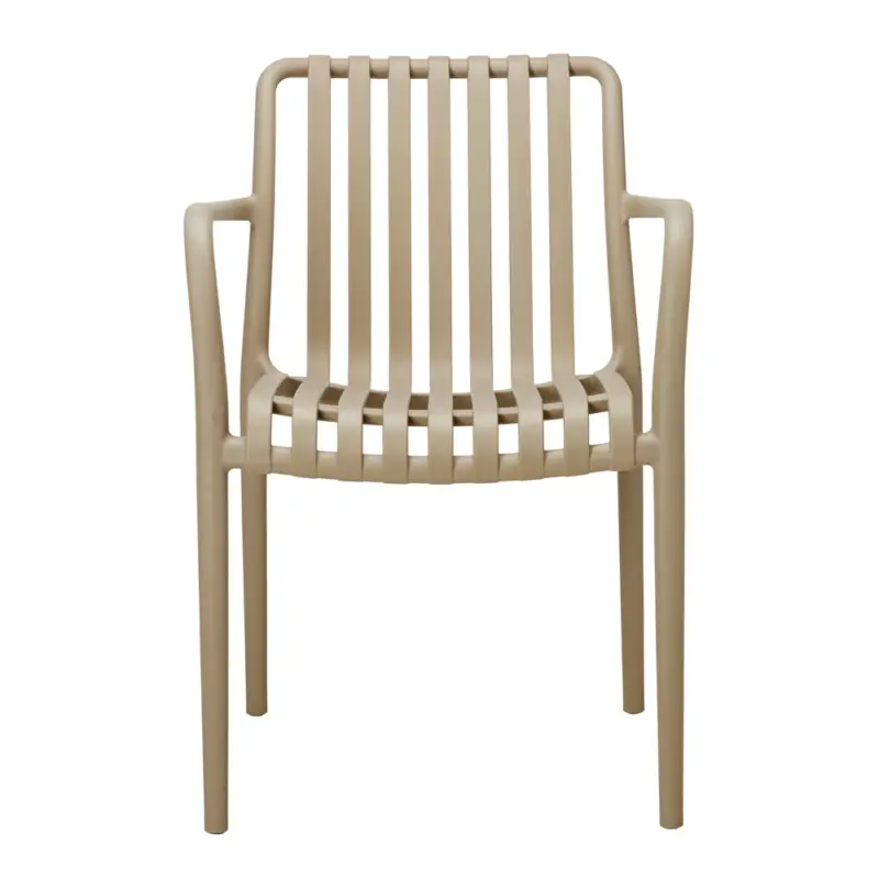 Ravello Karmstol med armstöd Beige Säker betalning