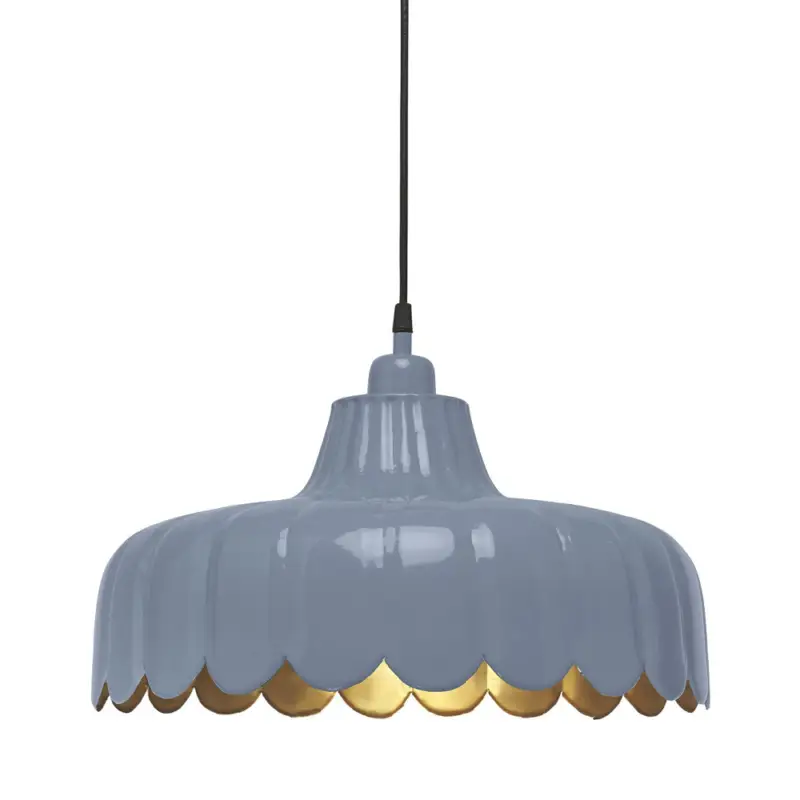 Kampanjpris Wells taklampa Blå/guld 43 cm - Pr Home