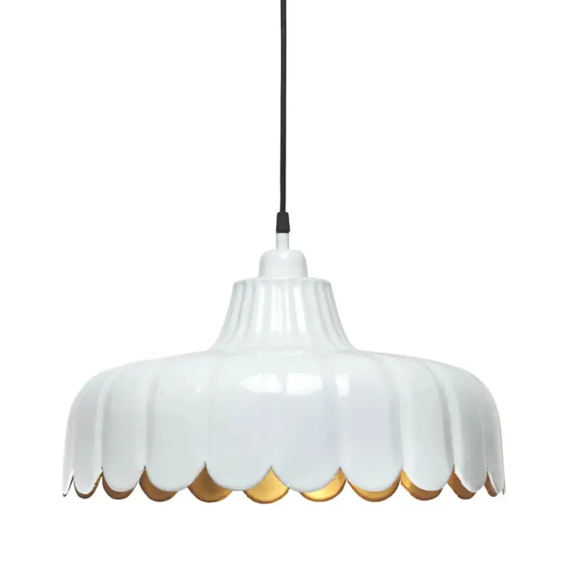 Wells taklampa Vit/guld 43 cm - Pr Home risnedsättning