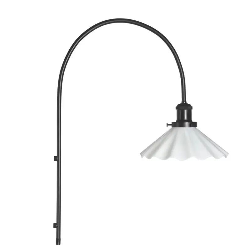 August vägglampa Opal Veckad 25 cm - Pr Home Lågt pris