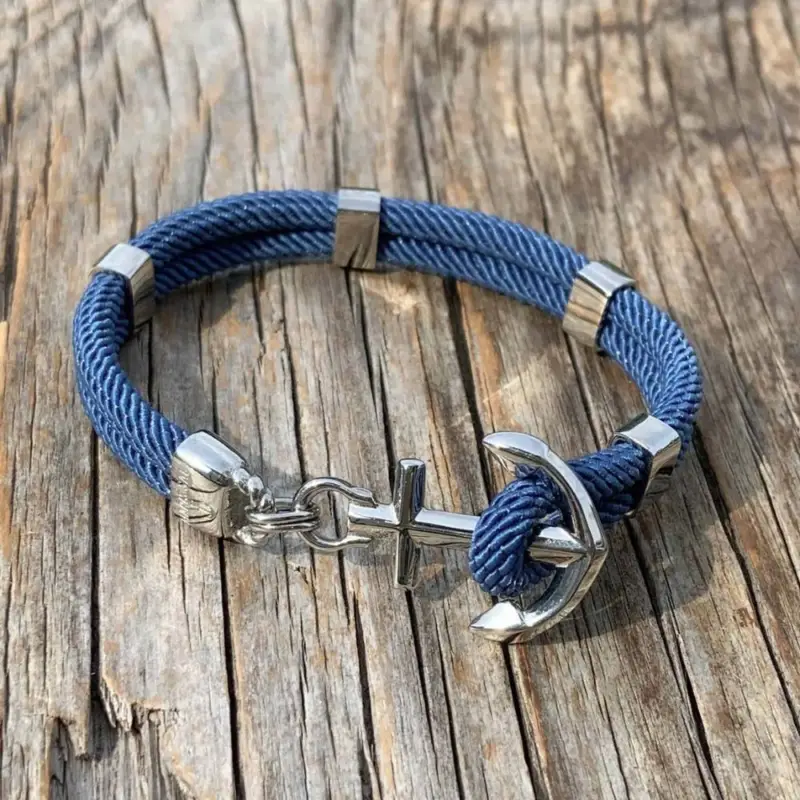 Erbjudande Marint Armband - New Haven Denimblå
