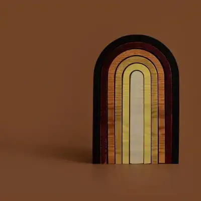 Minmin Copenhagen, mini regnbåge earthy Begränsat antal