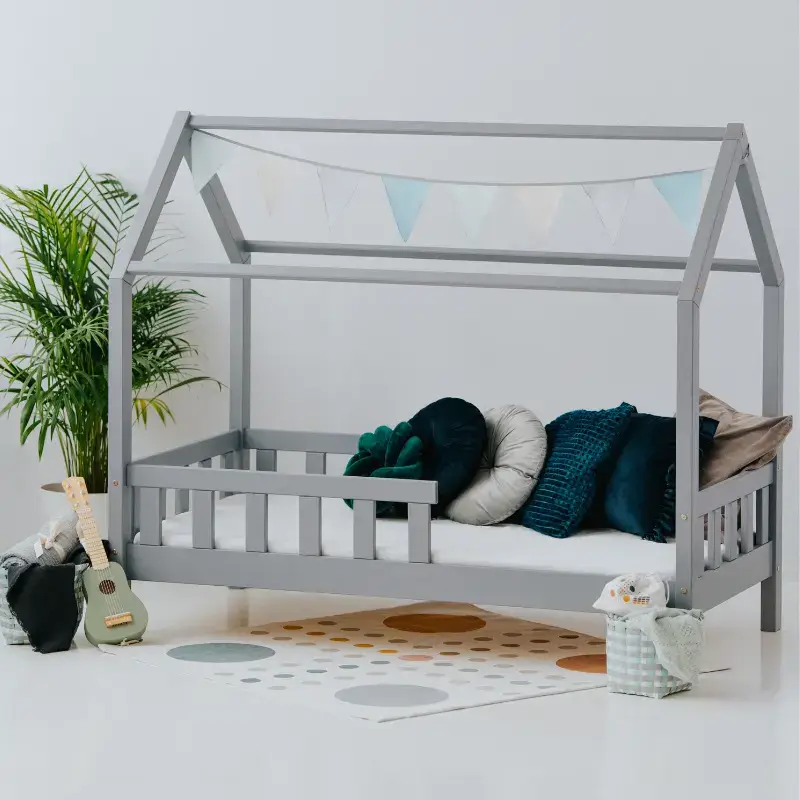 Grå hussäng junior 80×160 Kundfavorit