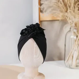 Looks by Luks turban/mössa, Organic black Endast denna vecka