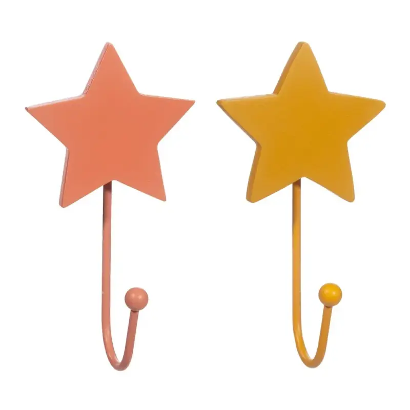 Sass&Belle, väggkrok stjärna, 2-pack Expressleverans