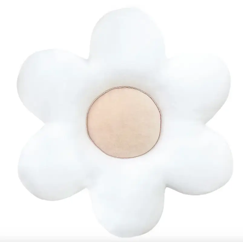 Blomkudde till barnrummet, beige Lägg i varukorgen