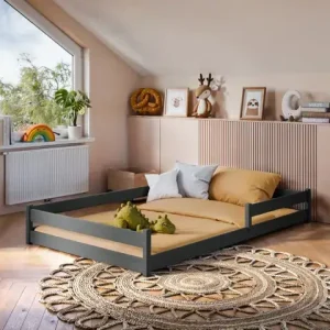 Barnsäng Zora 120×200 cm, antracit Sista chansen