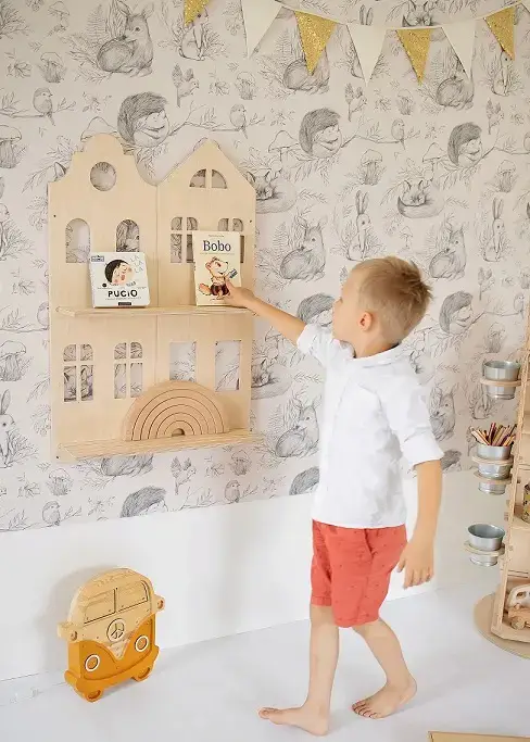 Fynd Bokhylla hus M