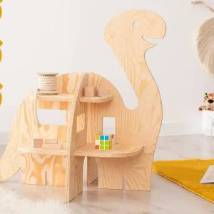 Babylove, golvbokhylla till barnrummet, Dino Fynd