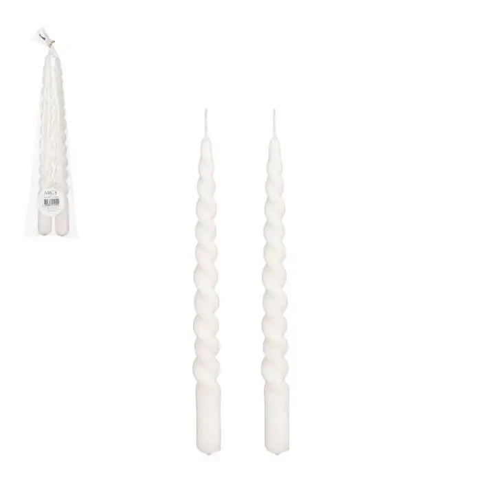 Endast denna vecka Spiralljus 2-pack gräddvit