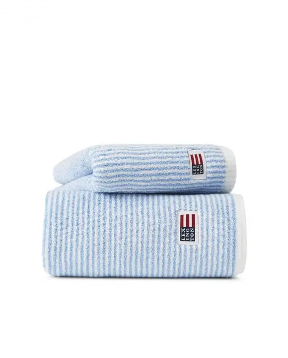 Kampanjpris Handdukar, fler storlekar - white/blue striped
