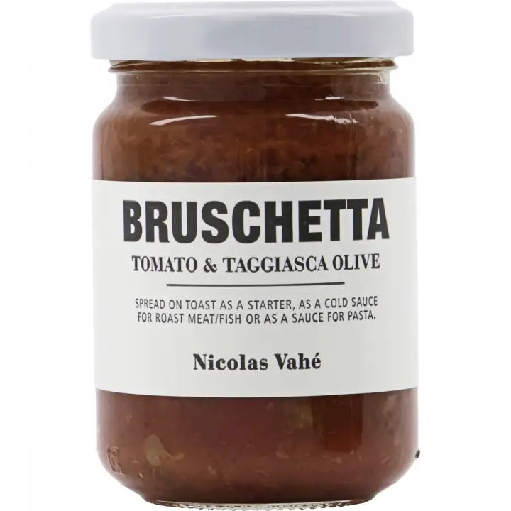 Endast idag Nicolas Vahé bruschetta 135g - tomato & taggiasca olive