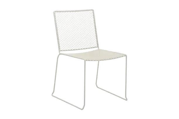 Haru matstol - pearl white Extra rabatt