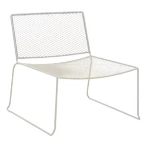 Begränsad tid Haru loungefåtölj - pearl white