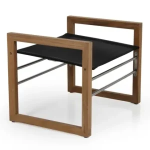 Snabb frakt Vevi fotpall - teak