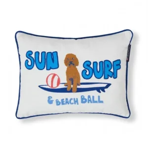 Endast denna vecka Sun Surf prydnadskudde - white/multi