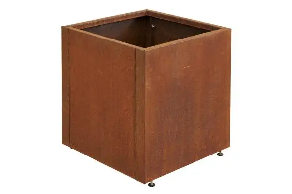 Erbjudandepris Kummin kruka 50x50 H50 cm - cortenstål/rost