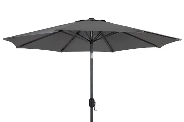 Handla nu Cambre parasoll tiltbar Ø 2,5 m - antracit/grå
