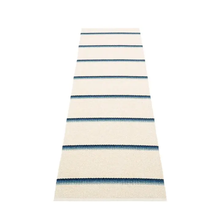 Erbjudande Olle matta - blue/vanilla