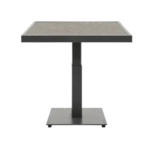 Begränsat erbjudande Scale soffbord höj- och sänkbart 85x85 H49-73 cm - antracit/dark keramik