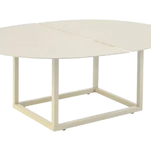 Bästa pris Olive soffbord 110x80H40 cm - pearl white