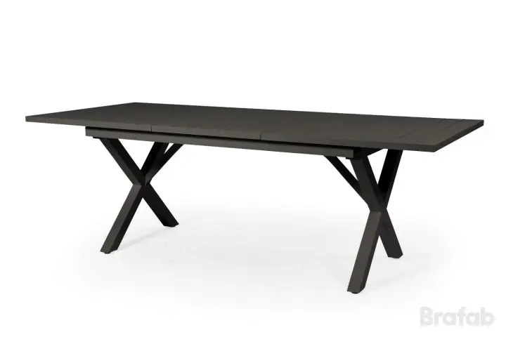 Hillmond bord förlängningsbart 160-220x100 H73 cm - matt svart Säker betalning