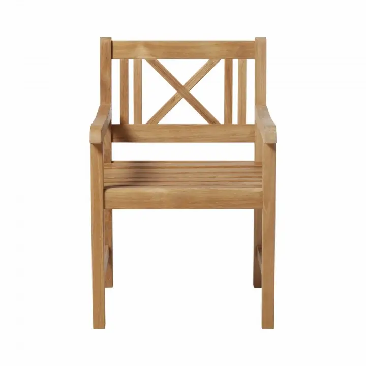 Rosenborg karmstol - teak Kampanj