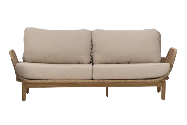 Lily 2,5-sits soffa - twist straw/plush wheat dyna Endast denna vecka