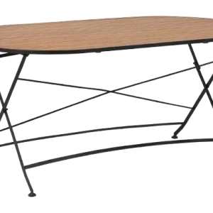 Beställ idag Brewer bord 160x85 H73 cm - svart/teak