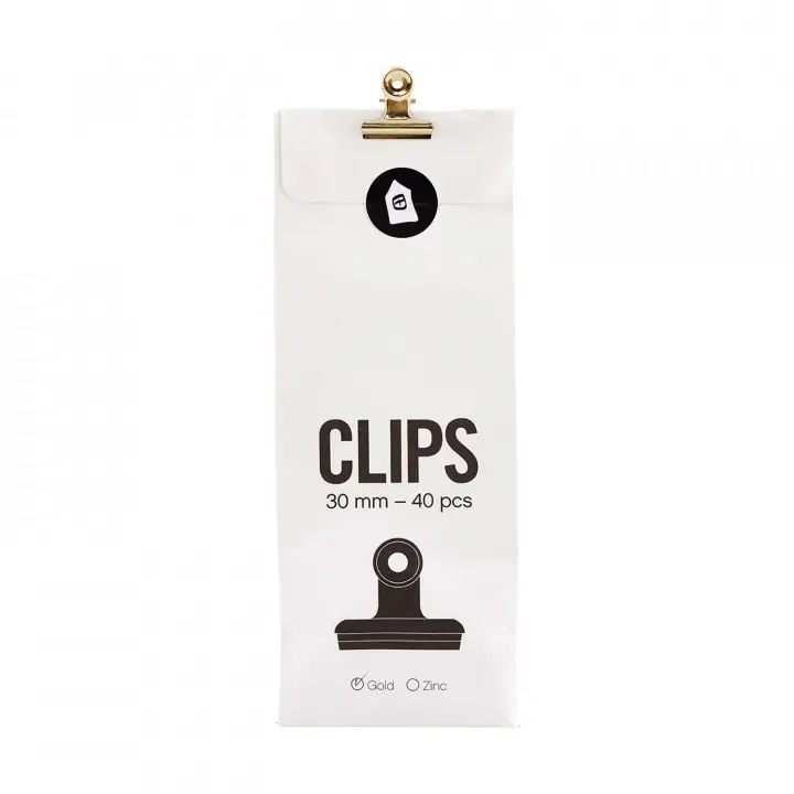 Billig Clips Office liten - gold