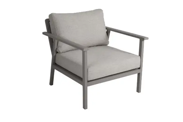 Kundfavorit Samvaro loungefåtölj, låg - khaki/sand dyna