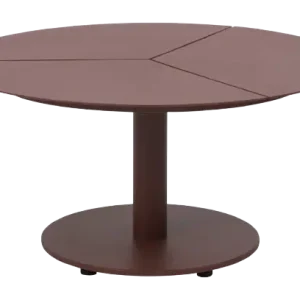 Begränsat erbjudande Peace lounge soffbord Ø 80 H40 cm - zin red
