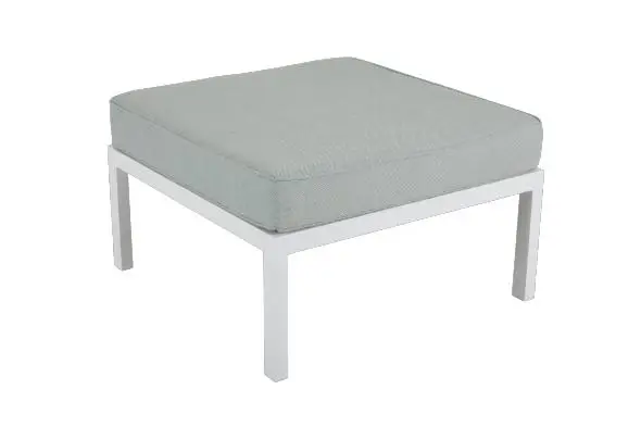 Weldon fotpall - vit/tea dyna Expressleverans