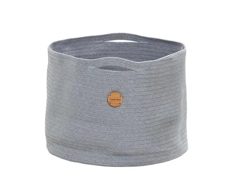 Handla nu Soft Rope korg stor Ø 50 cm - light grey