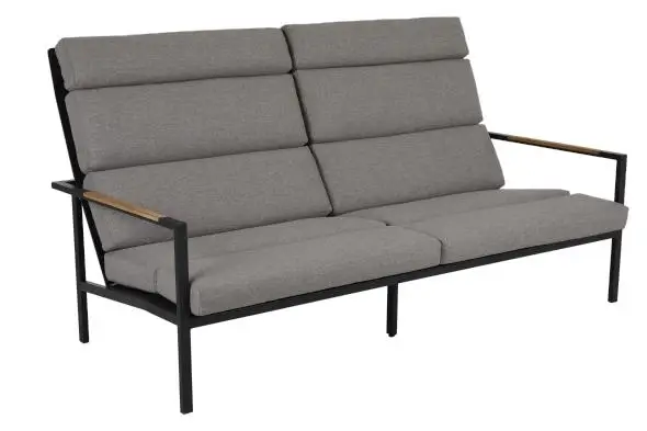 Begränsad tid Indus 3-sits soffa - svart/beige dyna
