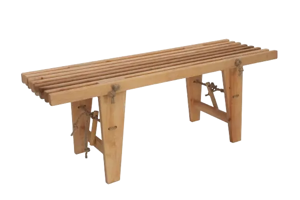 Ecobench 120 cm al oljad - natur I lager
