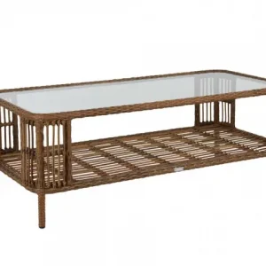 Anemon soffbord 140x65 H50 cm - natur Rabatter