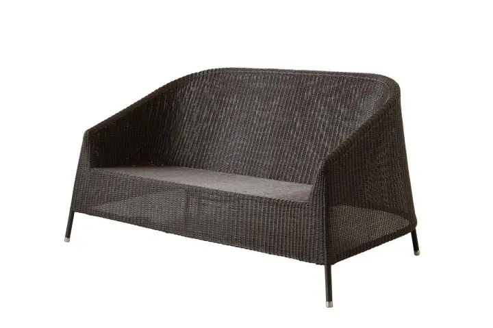 Rabatt Kingston 2-sits soffa stapelbar - mocca
