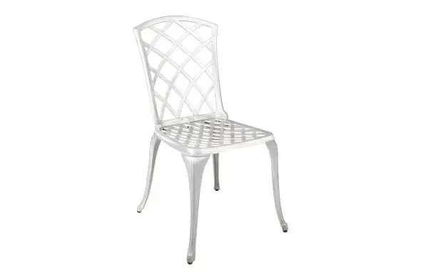 Arras matstol - aluminium Fynd