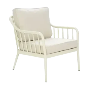 Coleville fåtölj - pearl white/dot beige dyna Populärt val